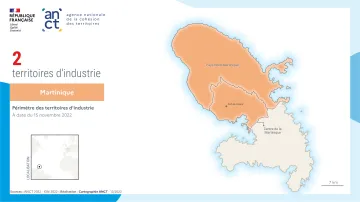 Territoires d'industrie : Martinique