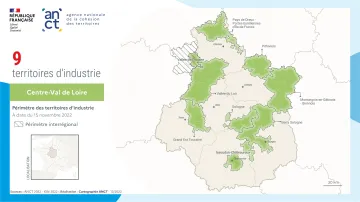 Territoires d'industrie : Centre-Val de Loire