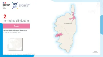 Territoires d'industrie : Corse