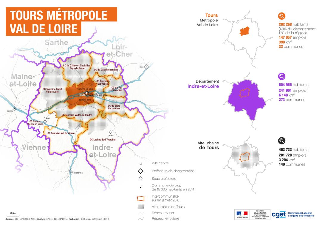 Tours M&eacute;tropole Val de Loire