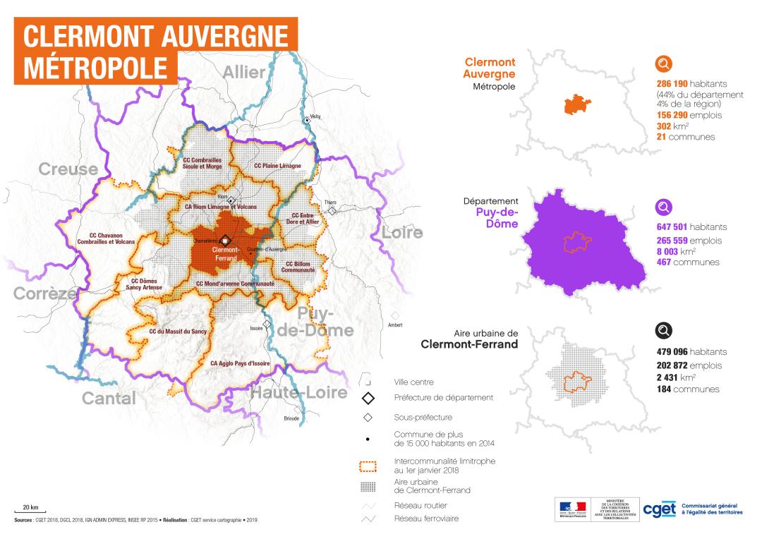 Clermont Auvergne M&eacute;tropole