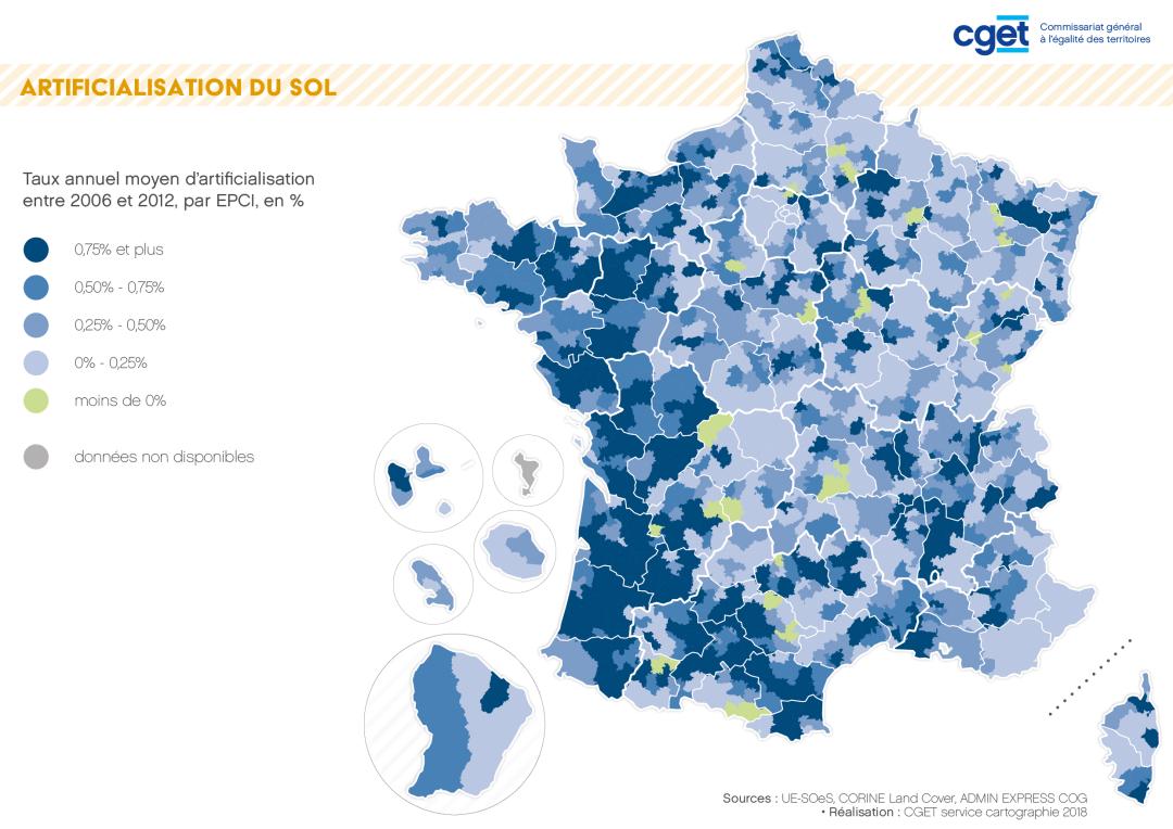 Artificialisation du sol
