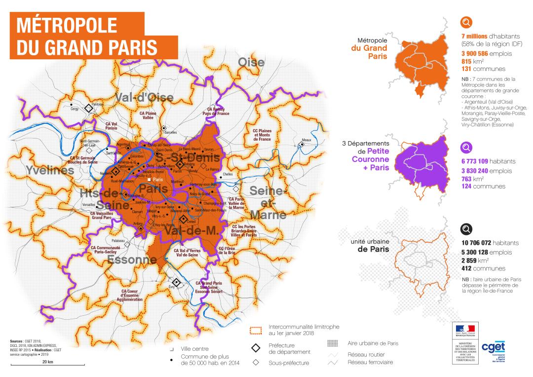 M&eacute;tropole du Grand Paris
