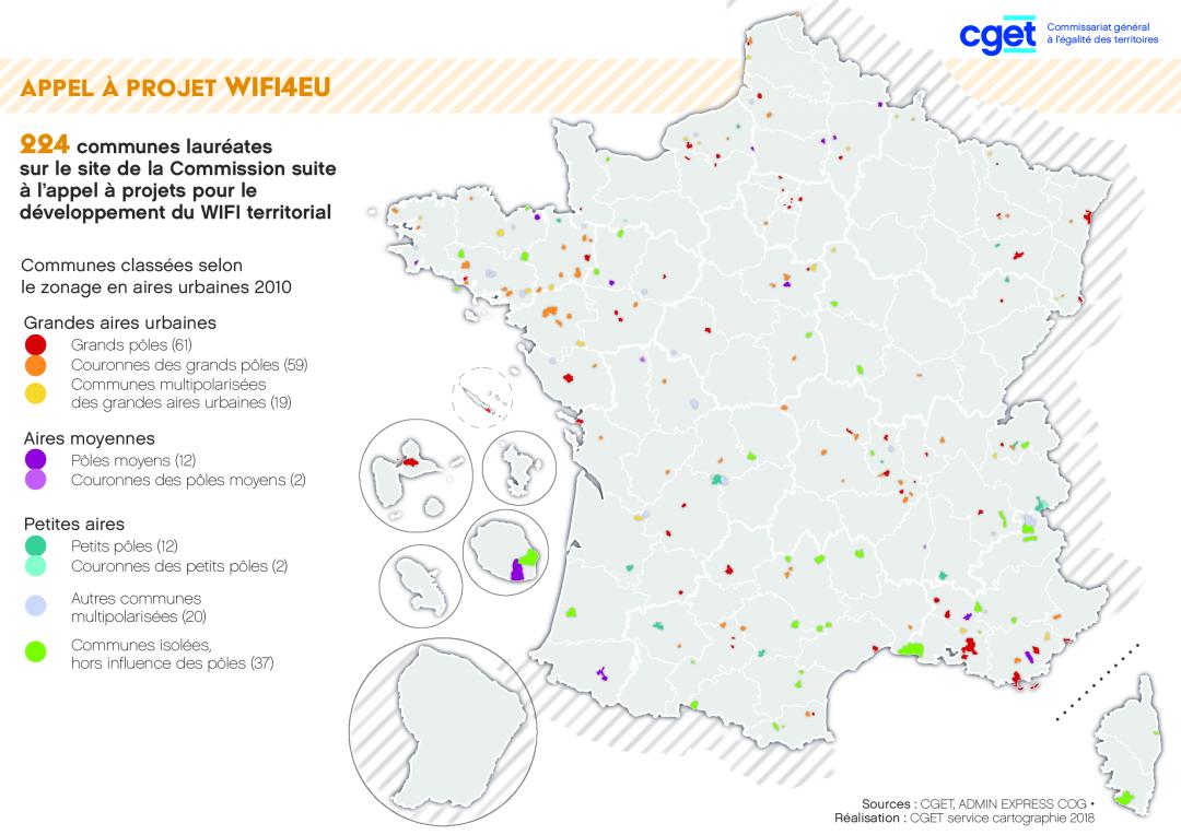 Appel &agrave; projet WIFI4EU