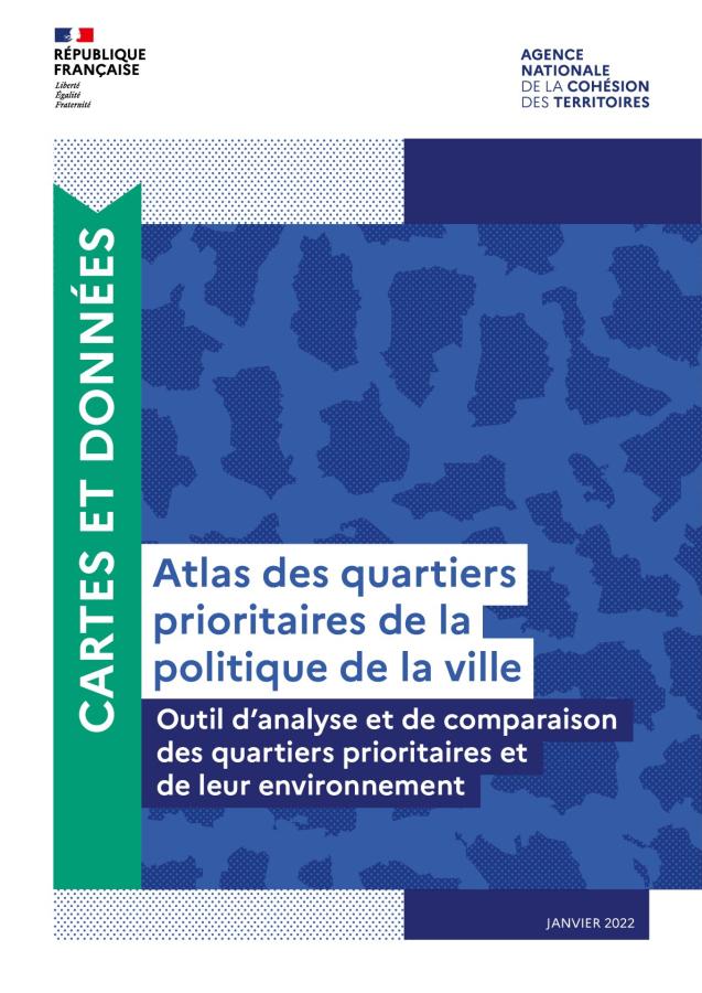 Provence-Alpes-C&ocirc;te d'Azur : atlas des quartiers prioritaires de la politique de la ville 2022