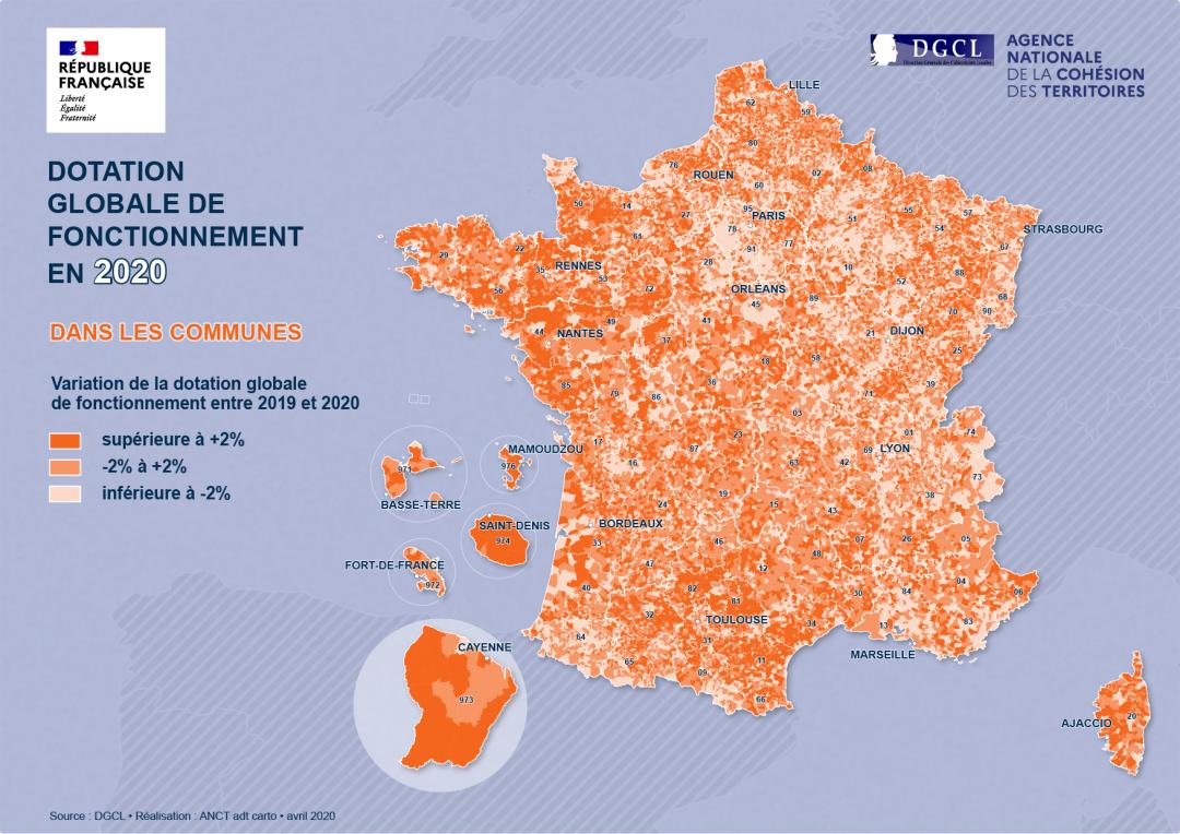 Dotation globale de fonctionnement 2020