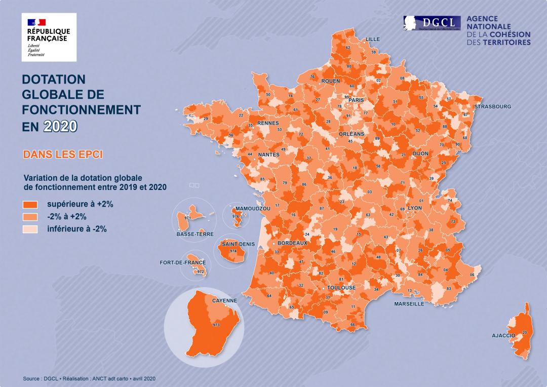 Dotation globale de fonctionnement 2020
