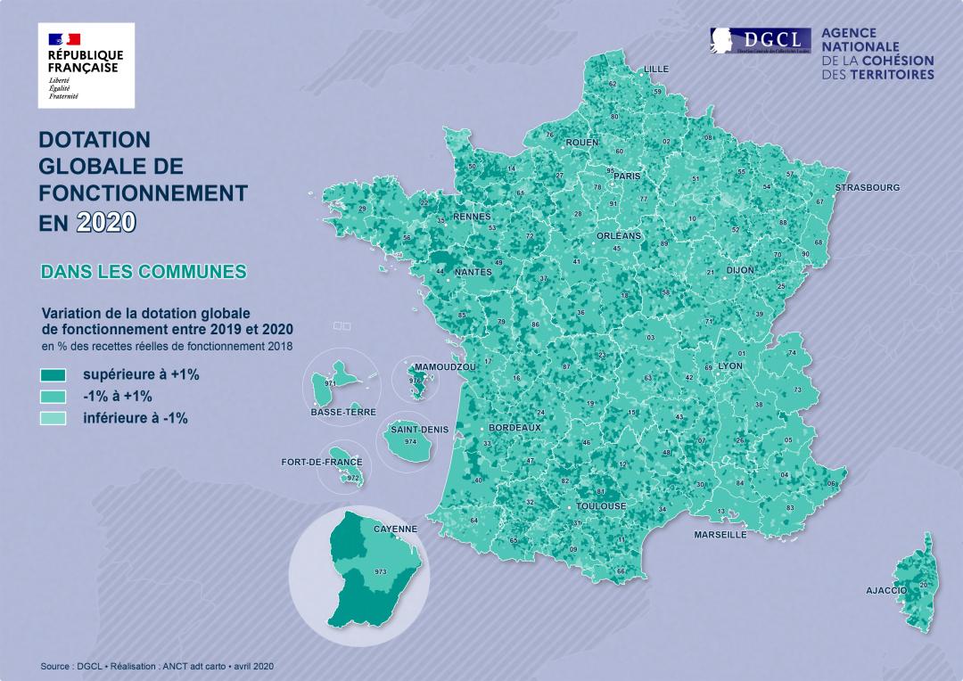 Dotation globale de fonctionnement 2020