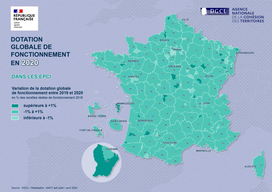 Dotation globale de fonctionnement 2020