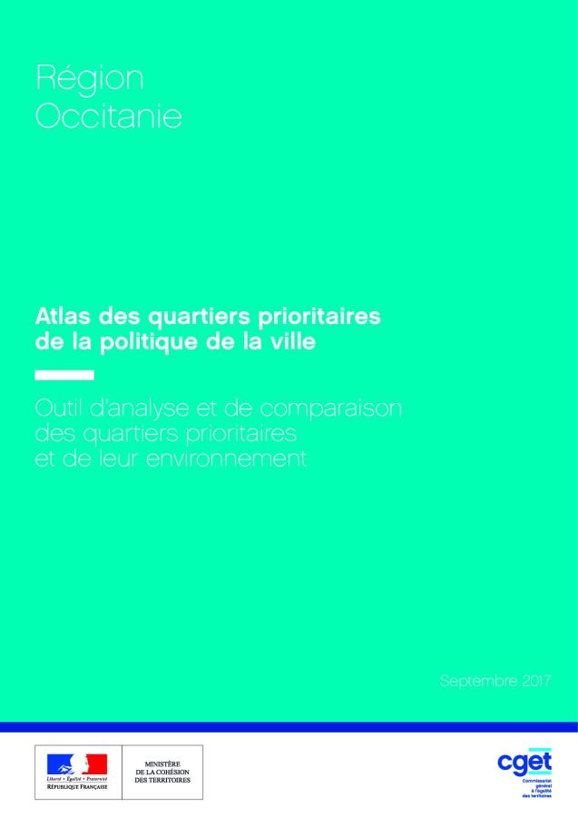 Occitanie : atlas des quartiers prioritaires de la politique de la ville