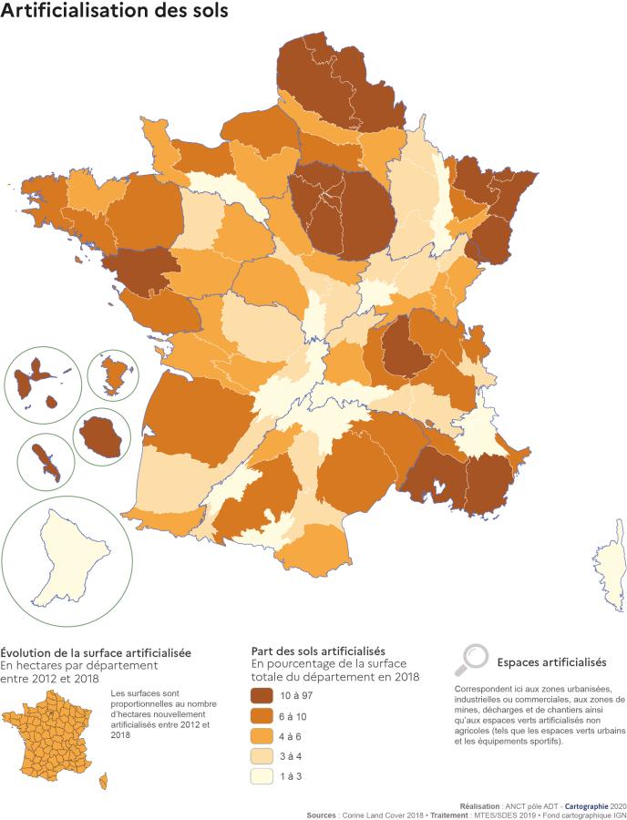 Artificialisation des sols