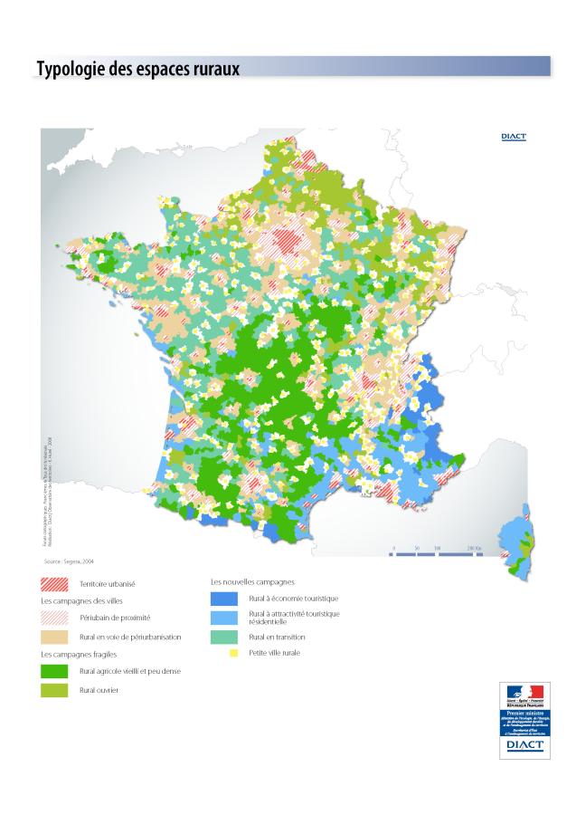 Typologie des espaces ruraux