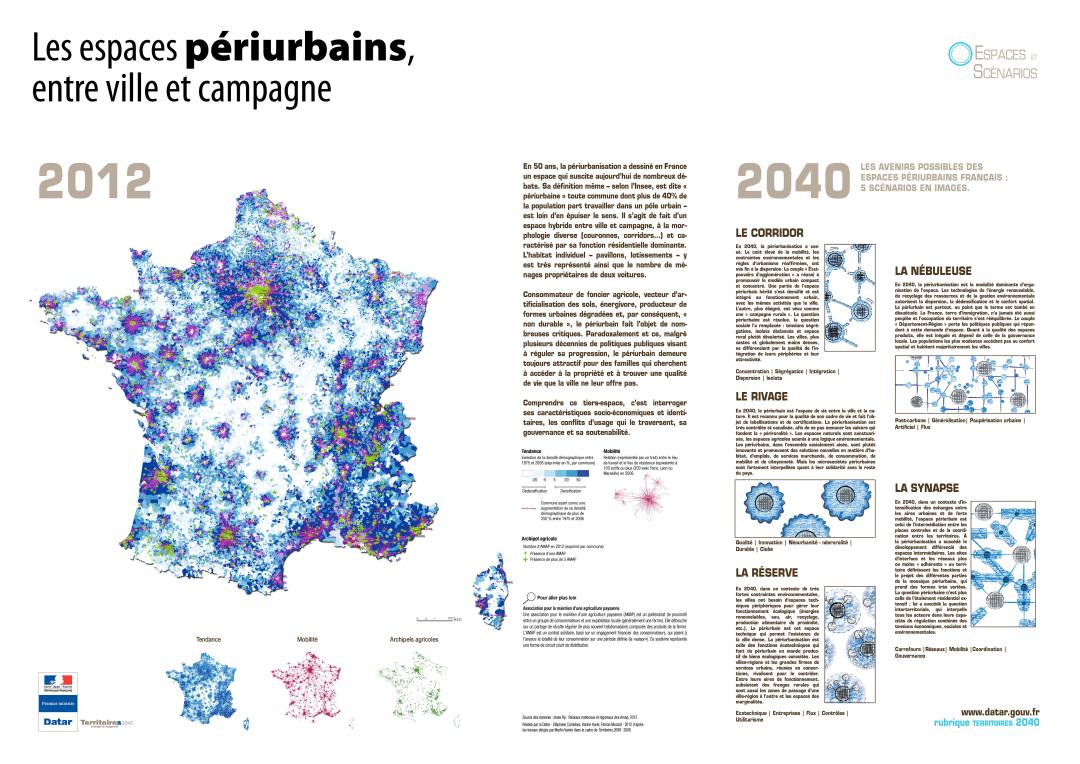 Les espaces p&eacute;riurbains entre ville et campagne