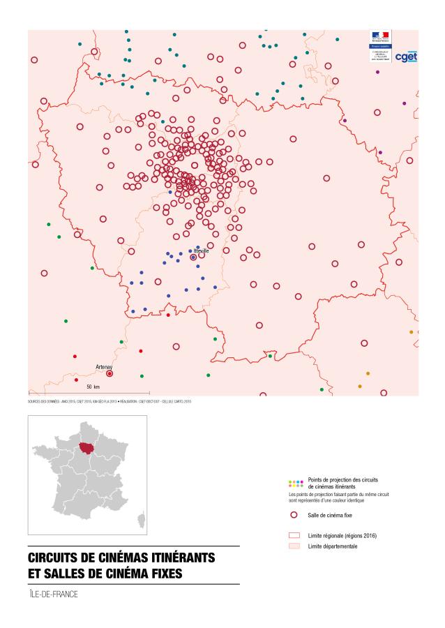 CNC_Salles_fixes_IDF Circuits de cin&eacute;mas itin&eacute;rants et salles de cin&eacute;ma fixes dans la r&eacute;gion Ile-de-France