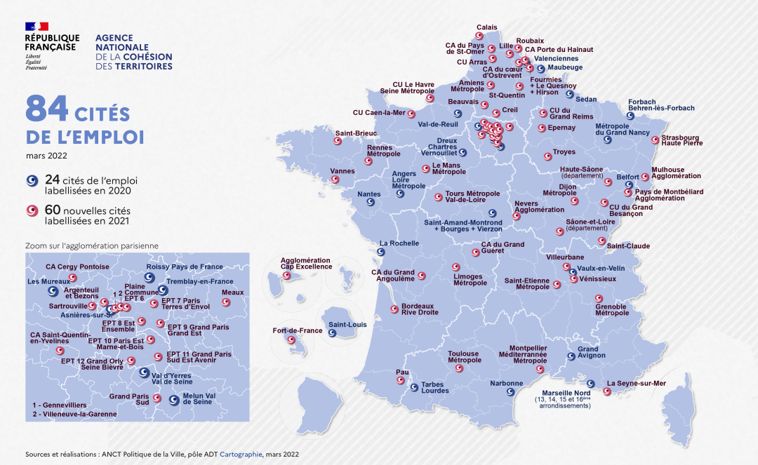 Cit&eacute;s de l'Emploi (format 16/9)