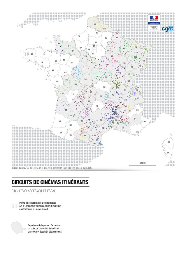 Circuits class&eacute;s "Art et Essai"