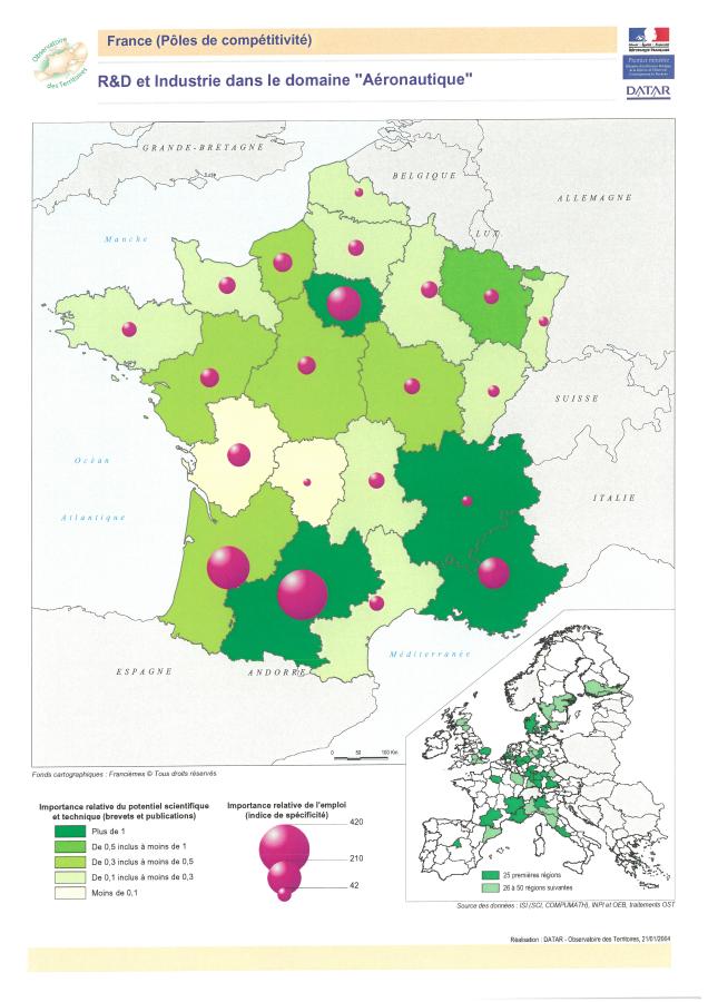 R&D et Industrie dans le domaine "A&eacute;ronautique"