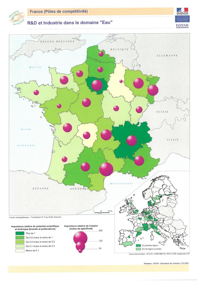 R&D et Industrie dans le domaine "Eau"