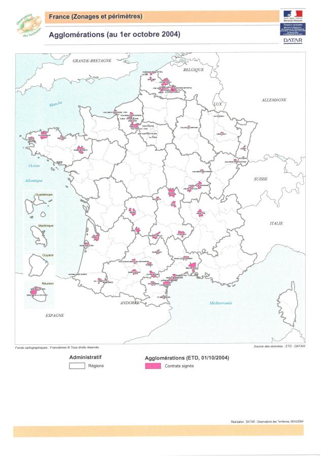 Agglom&eacute;rations