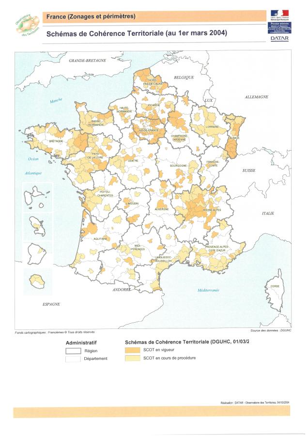 Sch&eacute;mas de Coh&eacute;rence Territoriale