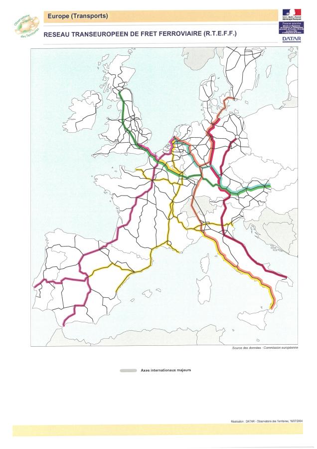 R&eacute;seau transeurop&eacute;en de fret ferroviaire