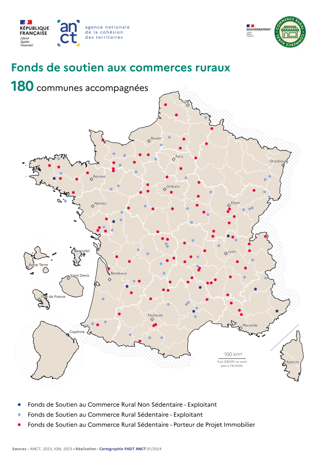 Fonds de soutien aux commerces ruraux