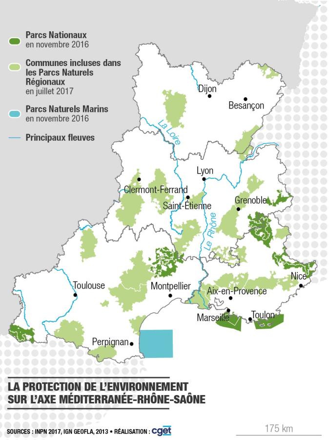 La protection de l'environnement sur l'axe M&eacute;diterran&eacute;e-Rh&ocirc;ne-Sa&ocirc;ne
