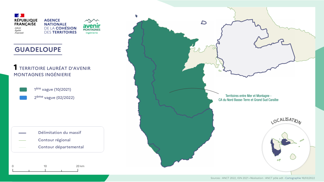 Laur&eacute;ats d'Avenir montagnes ing&eacute;nierie : Guadeloupe