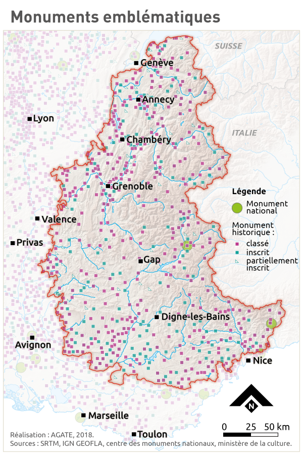 Monuments embl&eacute;matiques