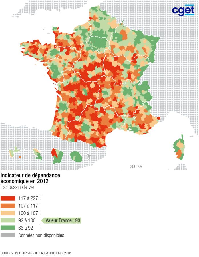 Indicateur de d&eacute;pendance &eacute;conomique