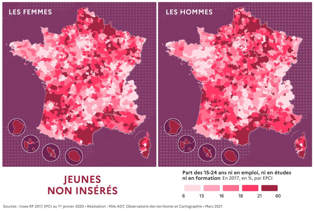 In&eacute;galit&eacute;s femmes - hommes face &agrave; l'insertion des jeunes