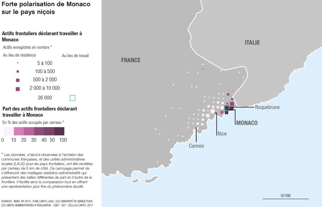 Forte polarisation de Monaco sur le pays ni&ccedil;ois