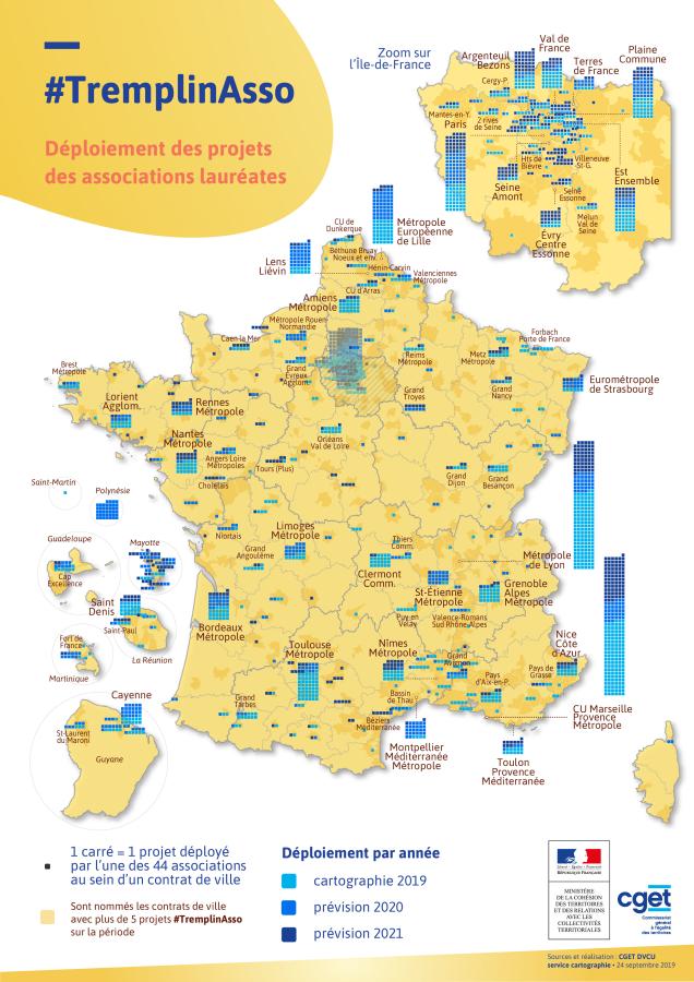 #TremplinAsso : d&eacute;ploiement des projets des associations laur&eacute;ates