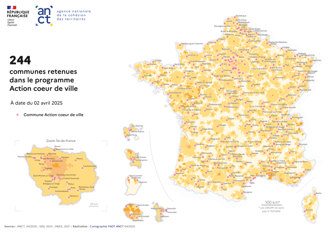 Programme Action c&oelig;ur de ville (16/9)