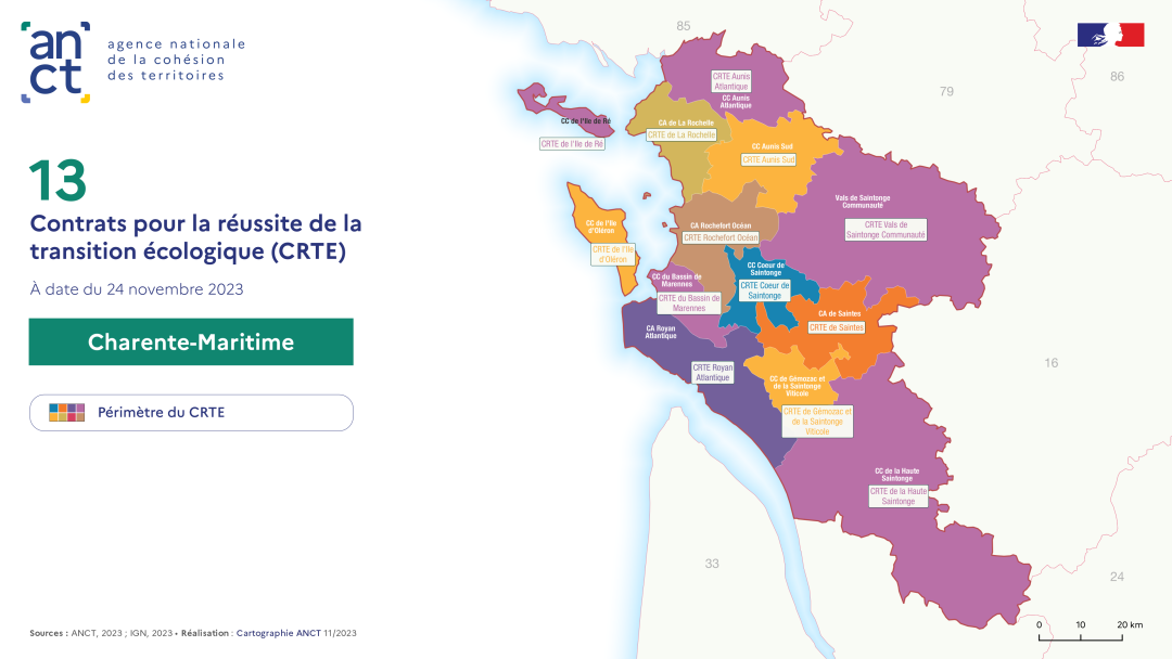 P&eacute;rim&egrave;tre des contrats pour la r&eacute;ussite de la transition &eacute;cologique : Charente-Maritime
