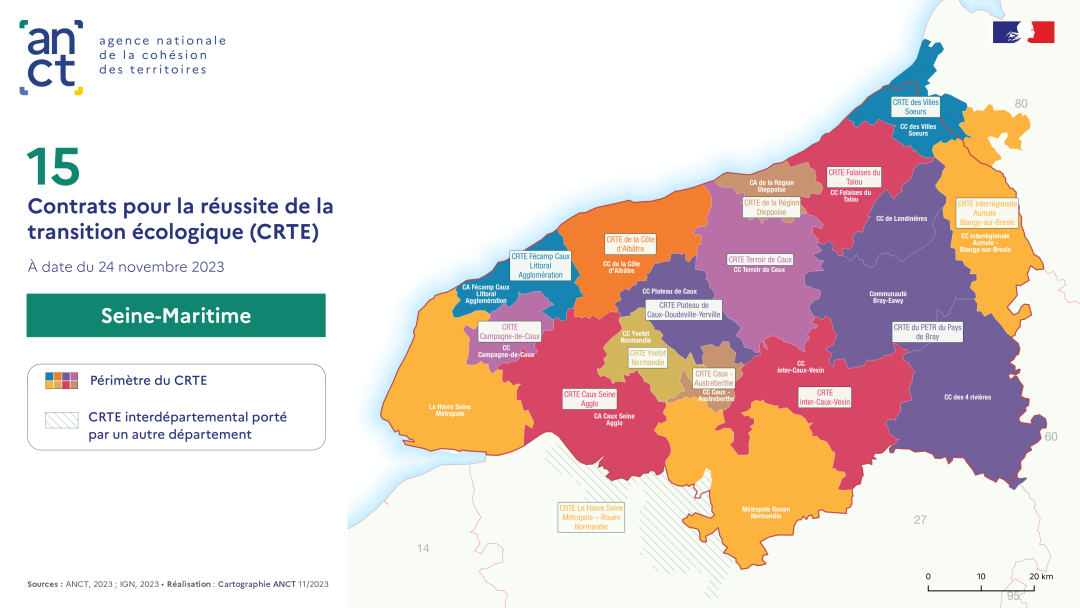P&eacute;rim&egrave;tre des contrats pour la r&eacute;ussite de la transition &eacute;cologique : Seine-Maritime