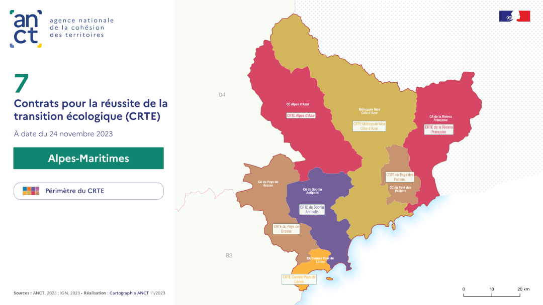 P&eacute;rim&egrave;tre des contrats pour la r&eacute;ussite de la transition &eacute;cologique : Alpes-Maritimes