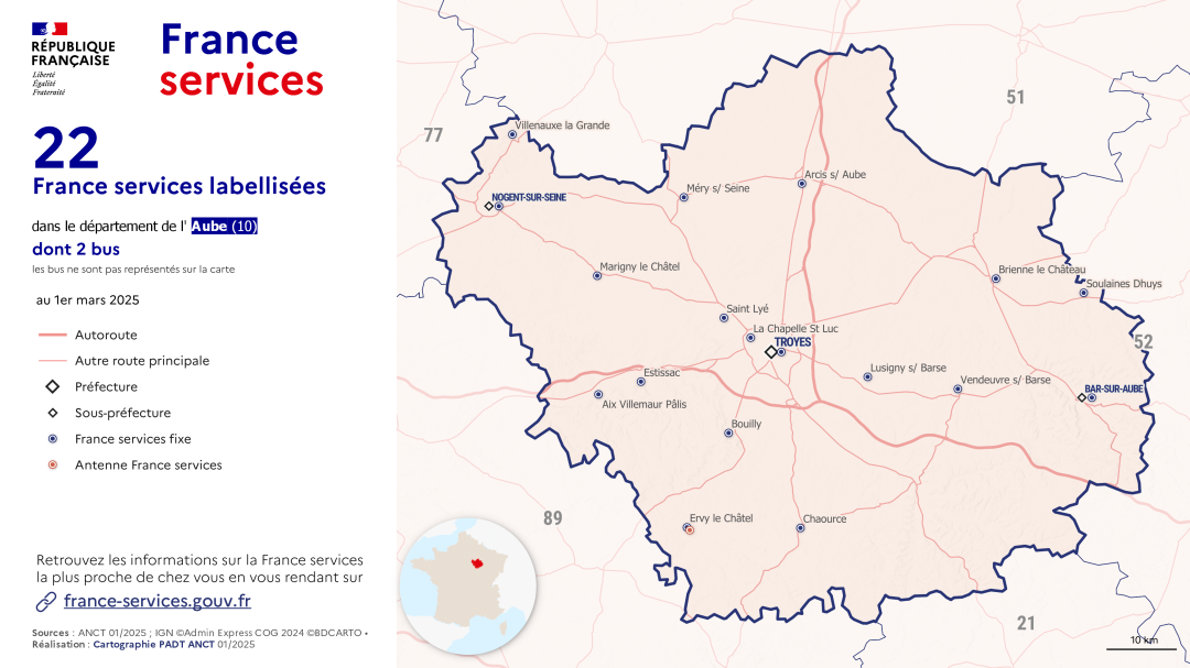 France services : Aube (10)
