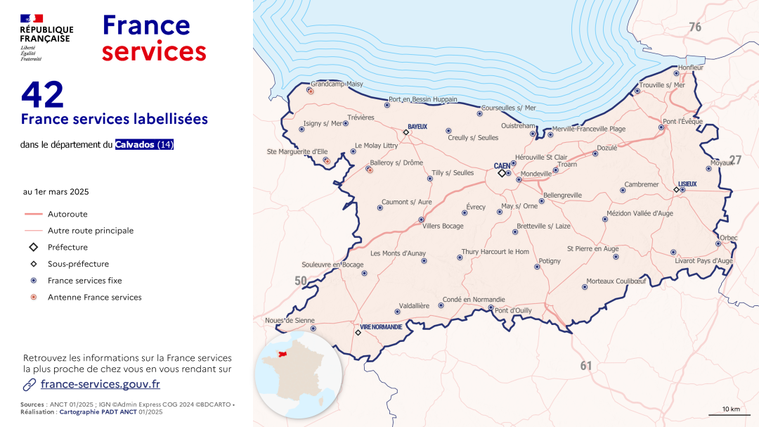 France services : Calvados (14)