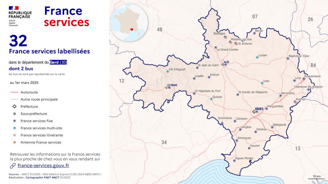 France services : Gard (30)