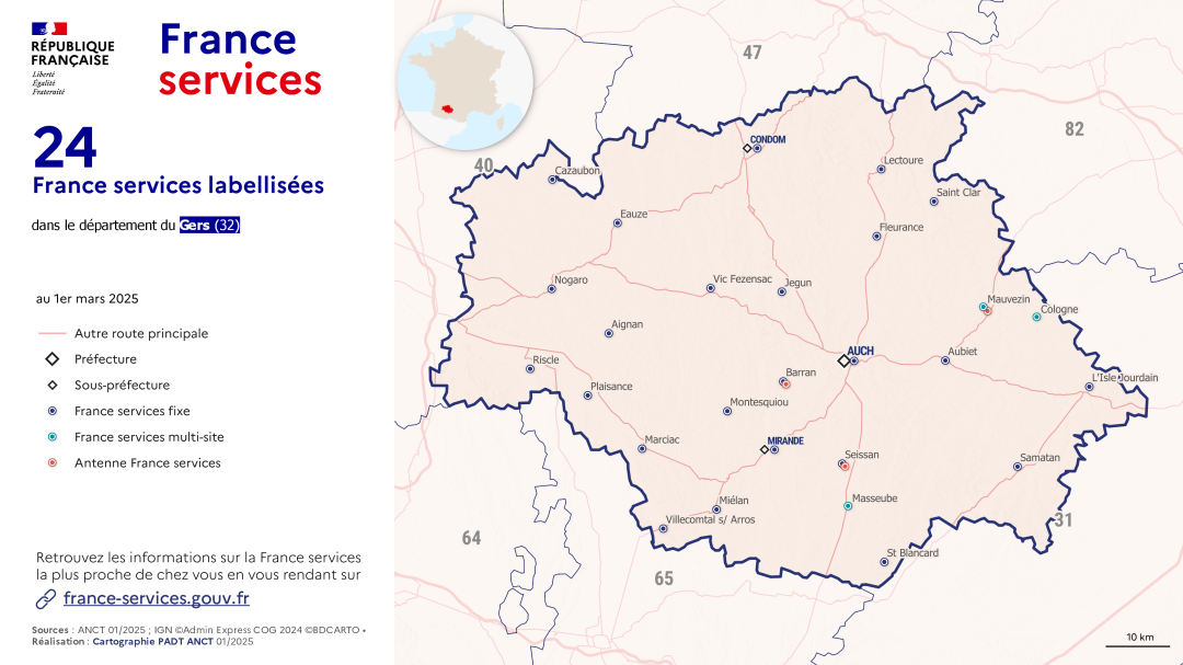 France services : Gers (32)