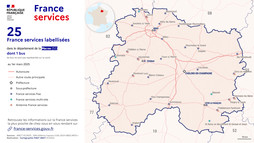 France services : Marne (51)