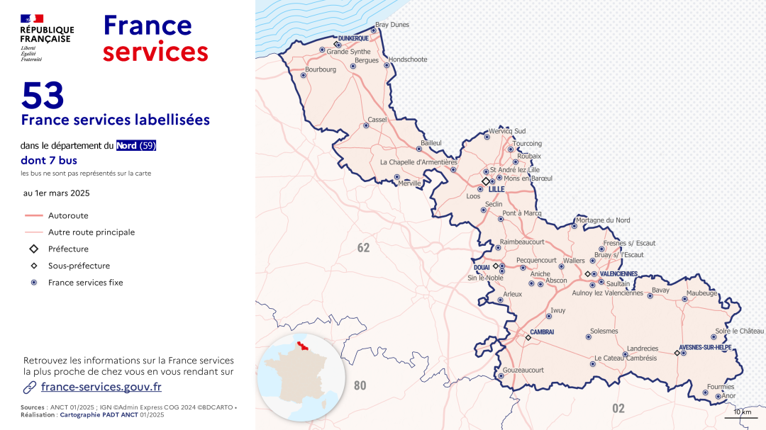France services : Nord (59)