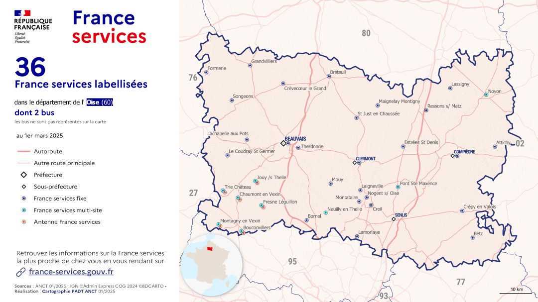 France services : Oise (60)