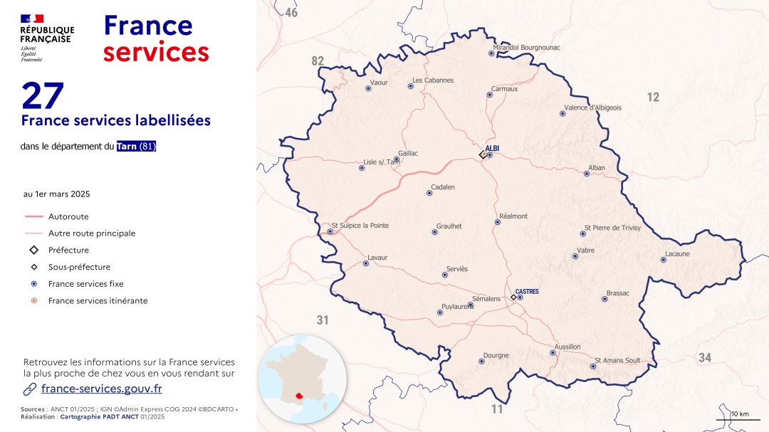France services : Tarn (81)