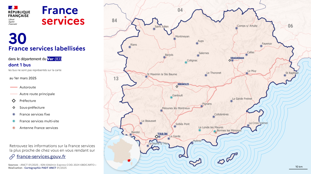 France services : Var (83)