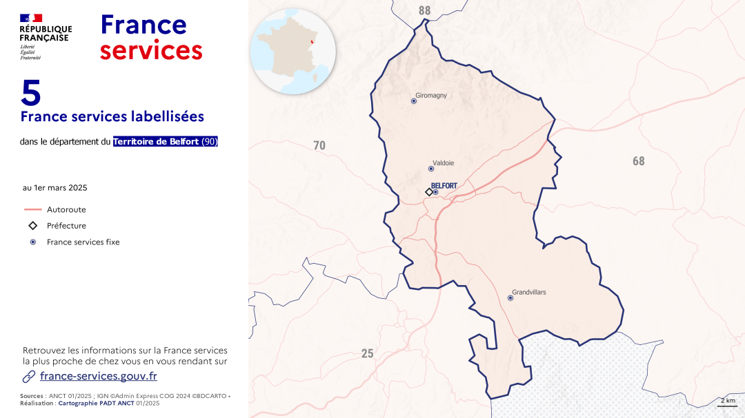 France services : Territoire de Belfort (90)