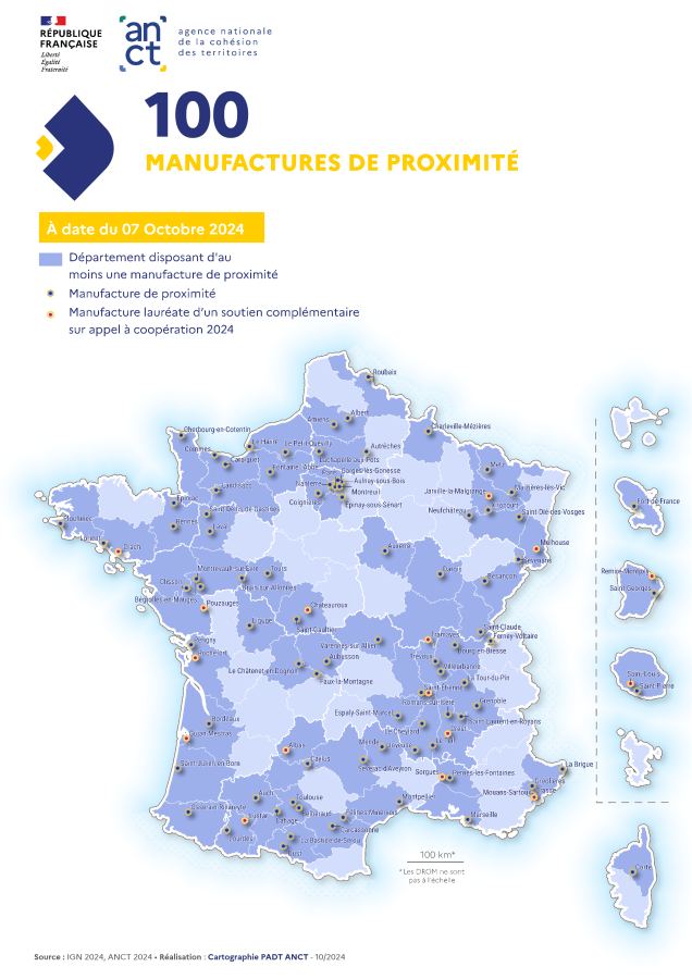 100 Manufactures de proximit&eacute; laur&eacute;ates
