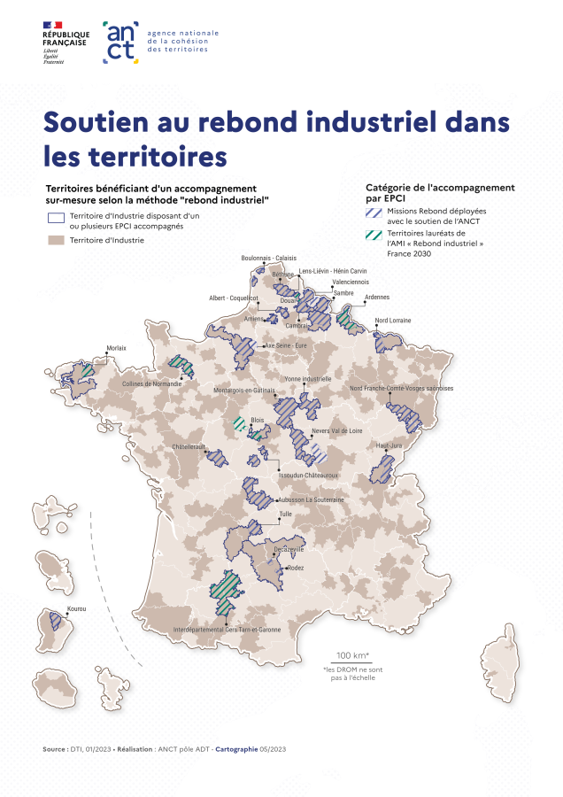 Soutien au rebond industriel dans les territoires