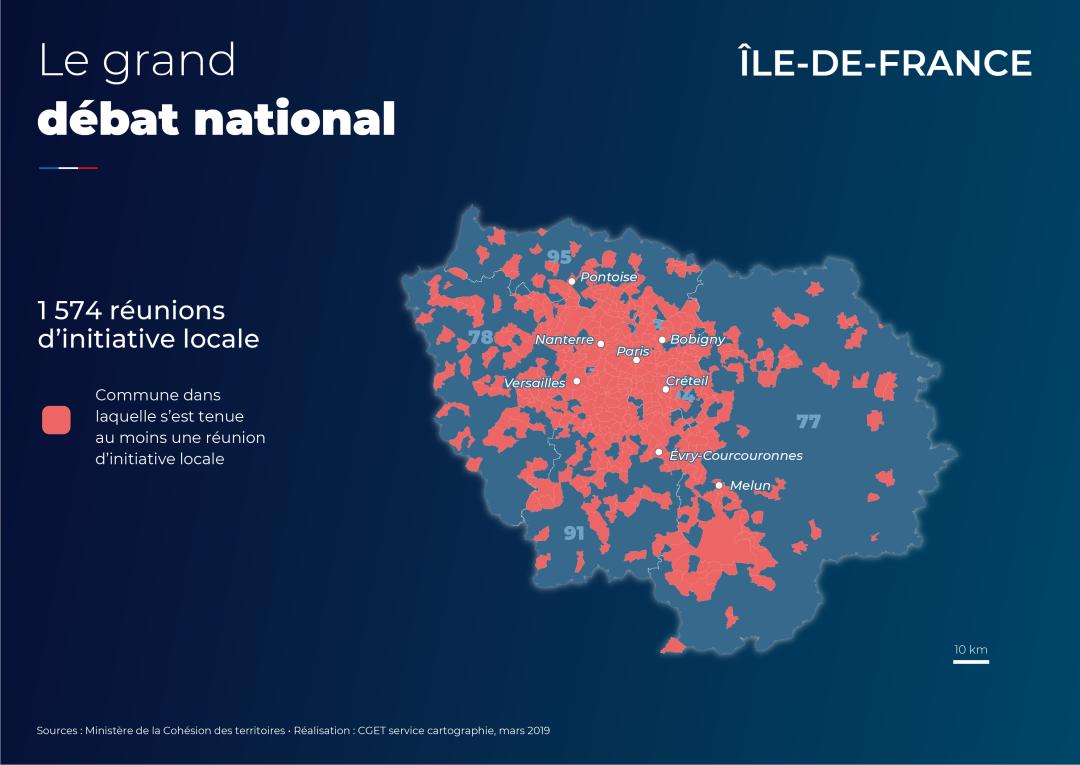 Les r&eacute;unions d'initiatives locales : &Icirc;le-de-France
